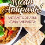 Antipasto de atun pinterest image.