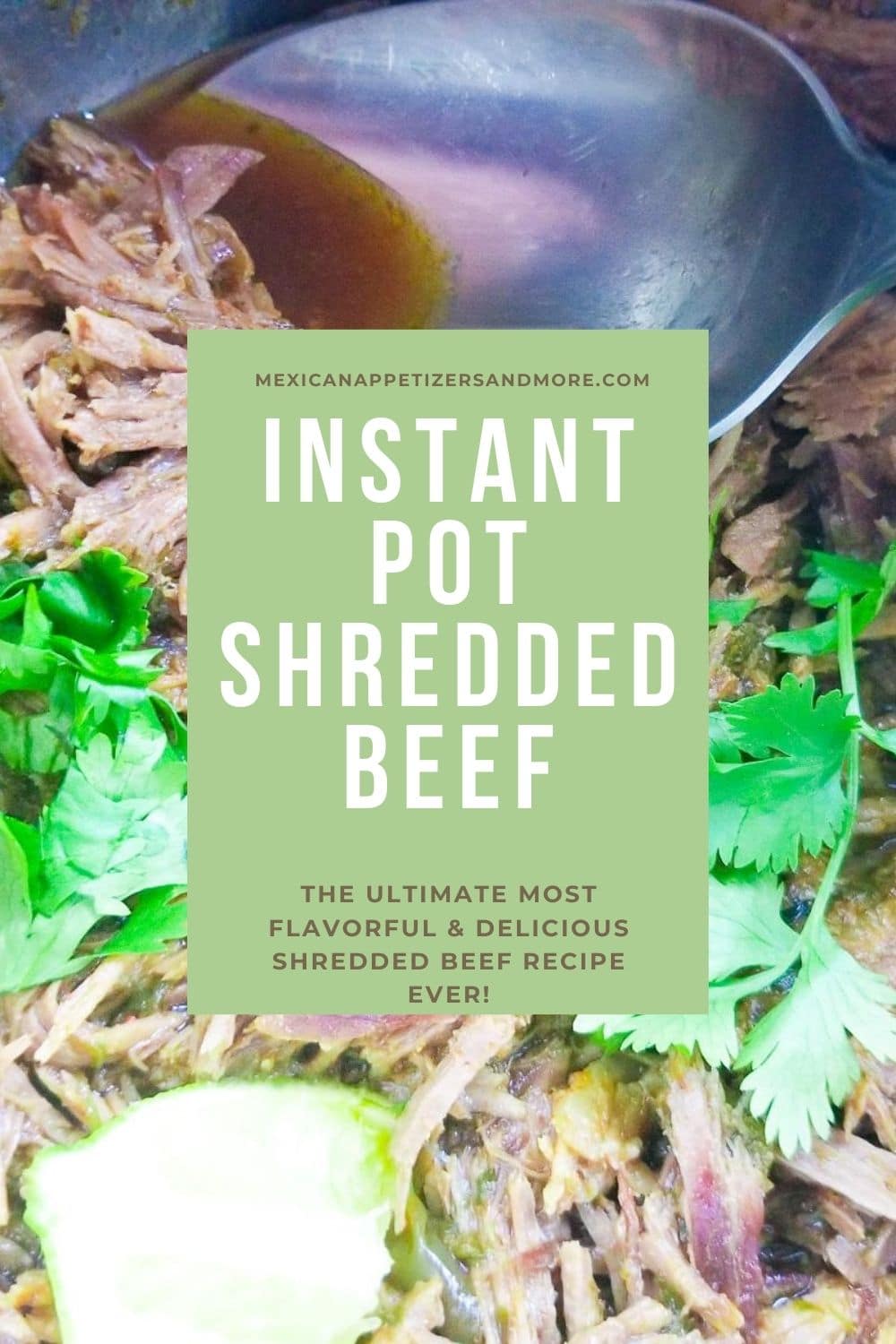 Instant Pot Shredded Beef