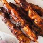 Pinchos de Pollo Pinterest image.