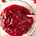 Salsa de Arándanos Pinterest image.